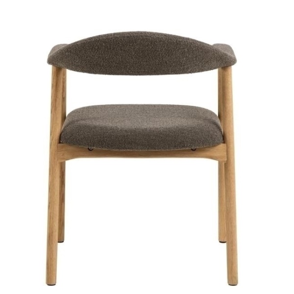 Krzesło Addi brązowe/ dąb Monza 40 - ACTONA